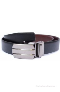 Tops Men, Women Formal Black, Brown Genuine Leather Reversible Belt(Black)